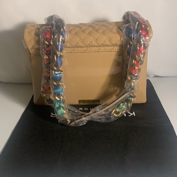 - KURT GEIGER LONDON KENSINGTON LEATHER SHOULDER BAG - Picture 3 of 11